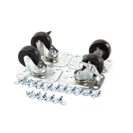 Glastender C-4X2, Caster Set, 2-1/2" High, Set of 4
