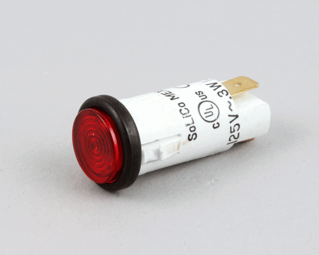 Hatco 02-19-070R, Red Signal Light, 1/2", 125V