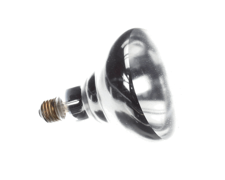 Hatco WHITE-CTD-120, 250W Clear Heat Lamp