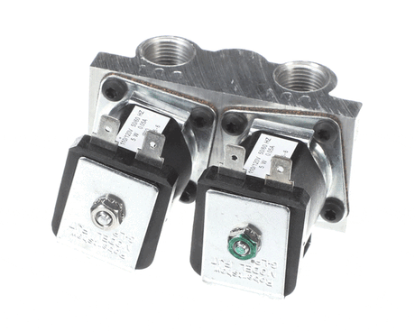 MagiKitchn 2V-60142001, Gas Solenoid Valve, Dual Coil, 110/120V
