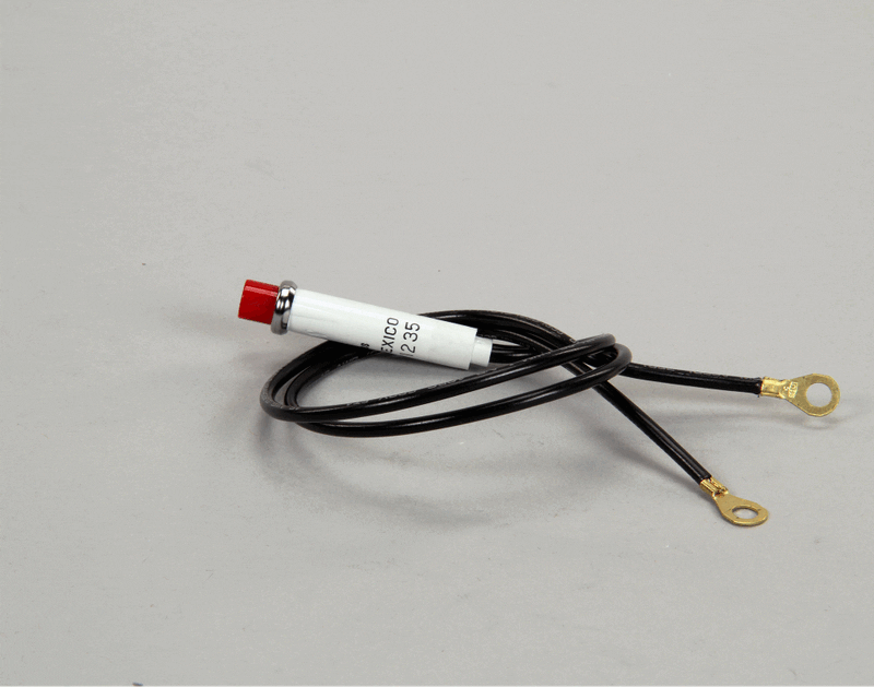 Wells 2J-35687, Indicator Light, Glo Dot, Red