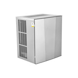 Atosa YRM0800A-261 30-3/4-inch air-cooled half-dice cube ice machine head, angled side view of the stainless steel cabinet (Atosa uses this photo for its 30-inch YRM0800A and YRM1000A models)