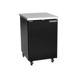 Beverage Air BB24HC-1-B 24" one solid door back bar cooler, front view, door closed