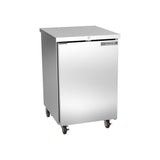 Beverage Air BB24HC-1-S 24" one solid door back bar cooler, front view, door closed