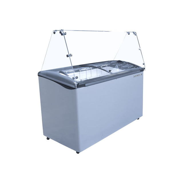 Beverage Air BDC-HC-8 50-2/5" dipping cabinet, front view, lids closed