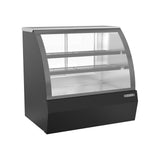 Beverage Air CDR4HC-1-B 49-1/4" deli display case, front view, door closed