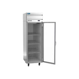 Beverage Air CT1HC-1G 26" one door convertible refrigerator/freezer, with the door open showing the interior