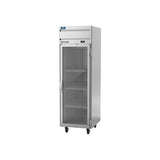 Beverage Air CT1HC-1G 26" one door convertible refrigerator/freezer, side angle view, door closed