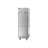 Beverage Air CT1HC-1HS 26" two doors convertible refrigerator/freezer, side angle view, doors closed