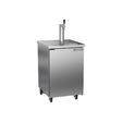 Beverage Air DD24HC-1-S 24" one solid door beer dispenser, front view, door closed