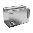 Beverage Air DW49HC-S-29 50" bottle cooler, front view, lids closed