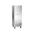 Beverage Air HBF12HC-1 24" one solid door reach-in freezer, front view, door closed