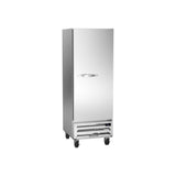 Beverage Air HBF12HC-1 24" one solid door reach-in freezer, front view, door closed