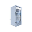 Beverage Air MT10-1W 24-7/8" one glass swing door merchandiser refrigerator, front view, door closed