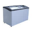 Beverage Air NC51HC-1-W 50-2/5" display freezer, front view, lids closed