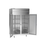 Beverage Air PH2-1S warming cabinet, both doors open with shelves