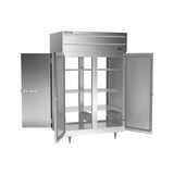 Beverage Air PH2-1S-PT pass-thru warming cabinet, doors open