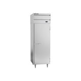 Beverage Air PRD1HC-1AS 26-1/2" one solid door pass-thru refrigerator, front view, doors closed