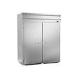 Beverage Air PRI2HC-1AS 68-7/8" two solid doors roll-in refrigerator, front view, doors closed