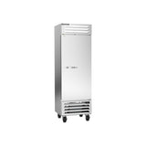 Beverage Air RB19HC-1S 27-1/4" one solid door reach-in refrigerator, front view, door closed