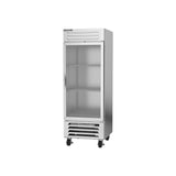 Beverage Air RB27HC-1G 30" one glass door reach-in refrigerator, side angle view, door closed