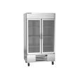 Beverage Air RB44HC-1G 47" two glass doors reach-in refrigerator, front view, doors closed