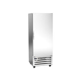 Beverage Air RI18HC 27-1/4" one solid door reach-in refrigerator, front view, door closed