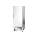 Beverage Air RI18HC 27-1/4" one solid door reach-in refrigerator, side angle view, door closed