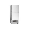 Beverage Air RID18HC-HS 27-1/4" two half solid doors pass-thru refrigerator, front view, doors closed