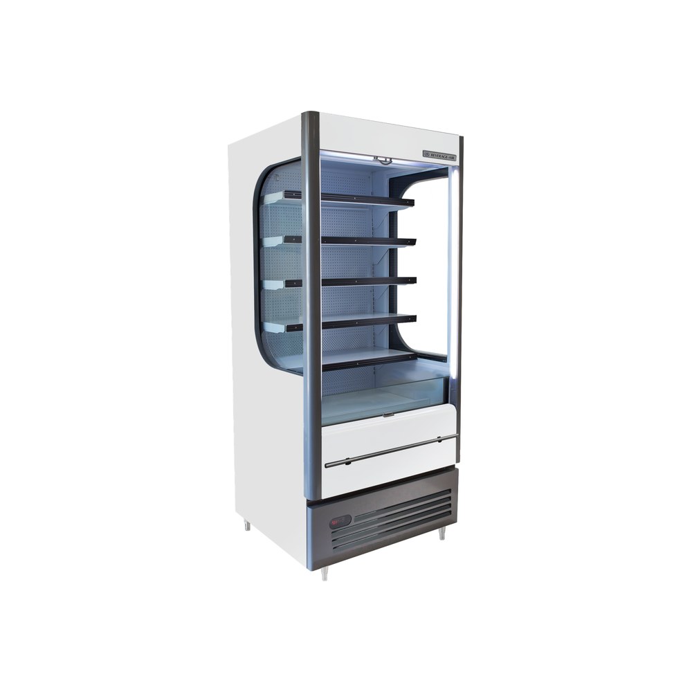 Beverage Air VMHC-12-1-W 35-1/4" open-air merchandiser, front view