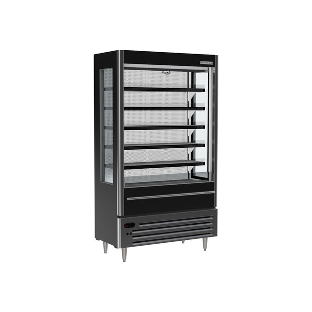 Beverage Air VMHCSL-18-1-B 47-1/16" open-air merchandiser, front view