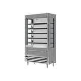 Beverage Air VMHCSL-18-1-G 47-1/16" open-air merchandiser, side angle view