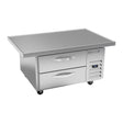 Beverage Air WTFCS36HC-48 48" two drawers chef base freezer, front view, door closed