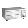 Beverage Air WTRCS48HC 48" two drawers chef base refrigerator, front view, door closed