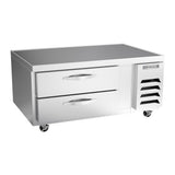 Beverage Air WTRCS48HC 48" two drawers chef base refrigerator, front view, door closed