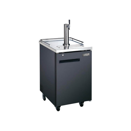 Black Diamond USBD-2428 23-1/2" Kegerator Beer Dispenser, (1) 1/2 Size Keg, (1) Tap