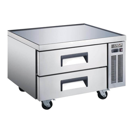 Black Diamond USCB-36 36-3/8" 2 Drawer Refrigerated Chef Base Refrigerator