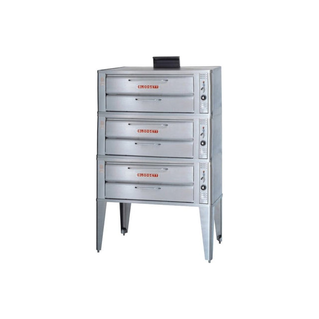Blodgett 961 Triple 60" gas triple deck bakery oven