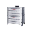 Blodgett 981 Double 60" gas four deck bakery oven