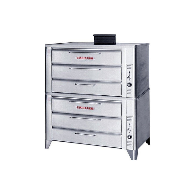 Blodgett 981 Double 60" gas four deck bakery oven