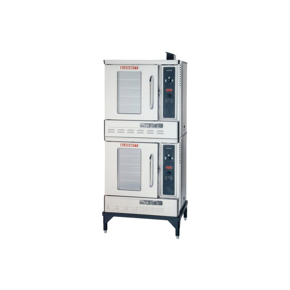 Blodgett DFG-50 DBL gas double deck half size convection oven