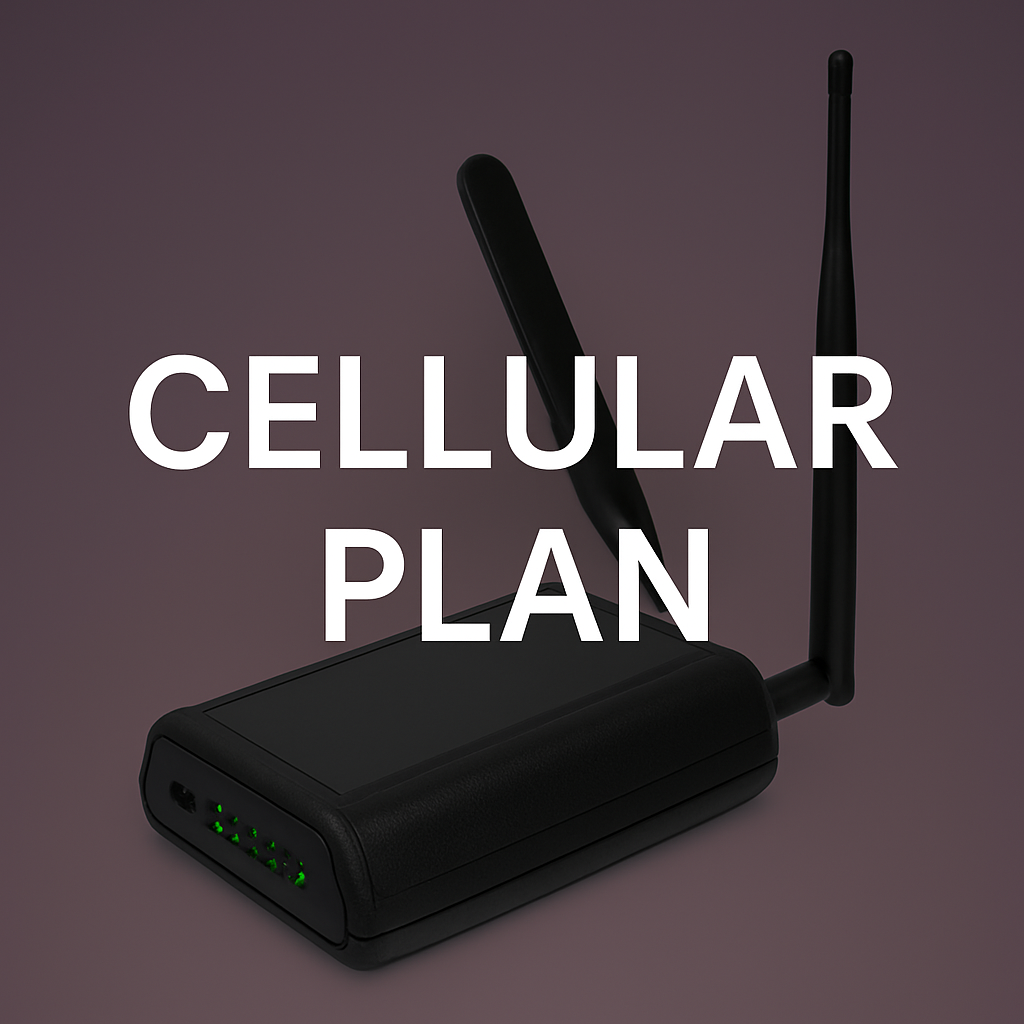 TopJet Alert Cellular Plan for Cellular Gateway
