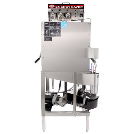 CMA Dishmachines E-AH Ext, 40 Rack/Hr Door Type Dishwasher, Low Temperature Chemical Sanitizing, Single Rack