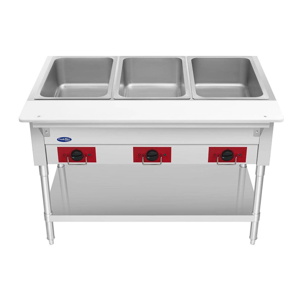 Atosa CookRite EHS-OW-3 44" 3-well electric steam table