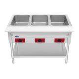 Atosa CookRite EHS-OW-3 44" 3-well electric steam table