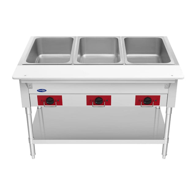 Atosa CookRite EHS-OW-3 44" 3-well electric steam table