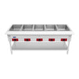 Atosa CookRite EHS-OW-5 72-1/4" 5-well electric steam table