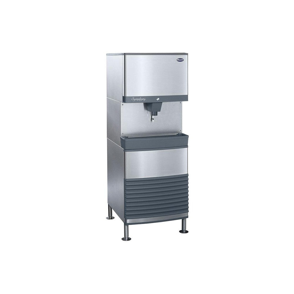 Follett 110FB414A-LI Symphony Plus 110 series freestanding Chewblet ice-only dispenser, lever