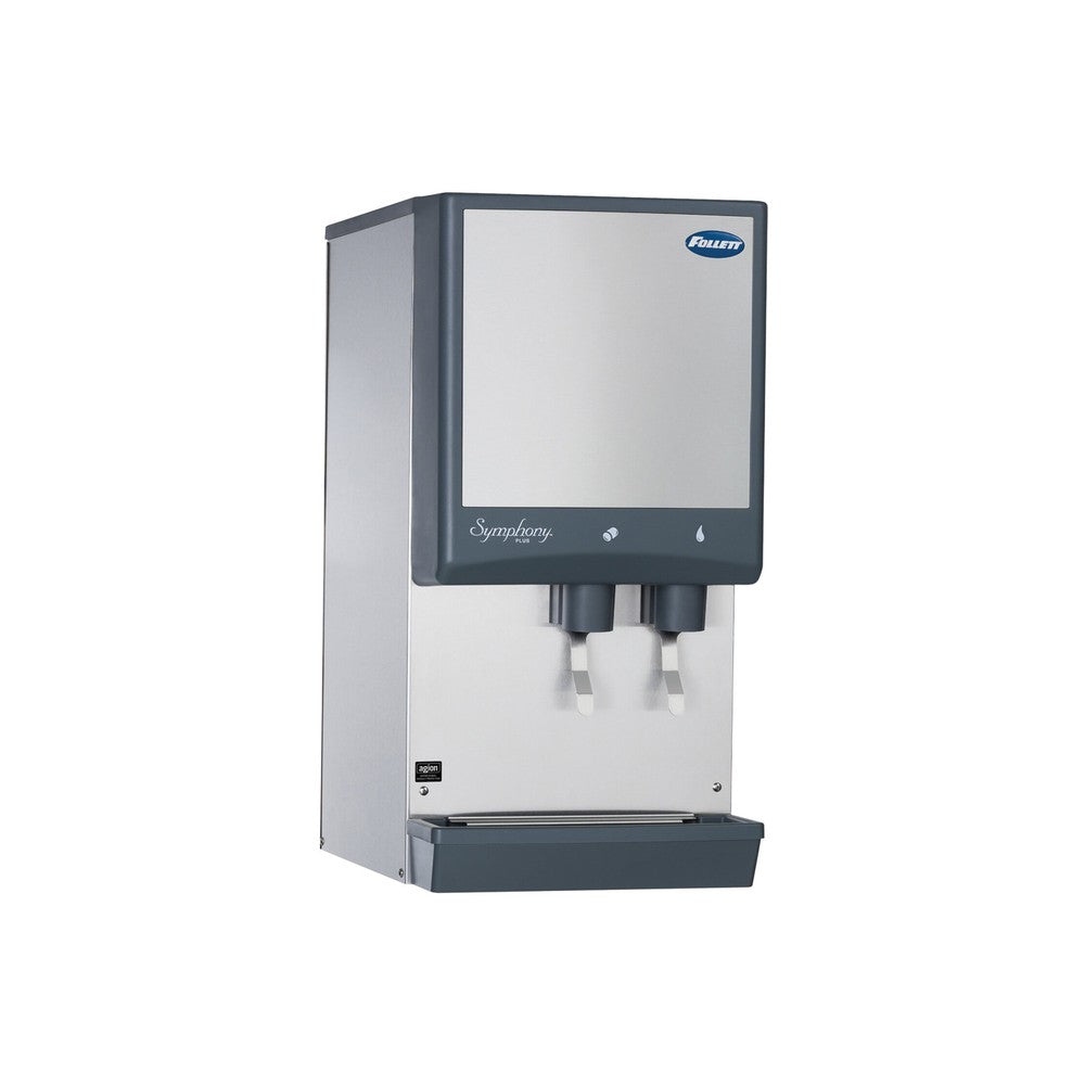Follett 12CI414A-L Symphony Plus 12 series Chewblet ice and water dispenser, lever