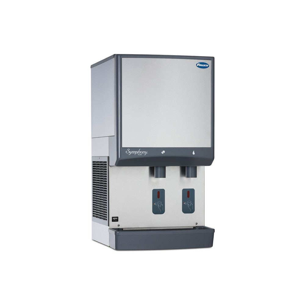 Follett 25CI414A-S Symphony Plus 25 series Chewblet ice and water dispenser, SensorSAFE